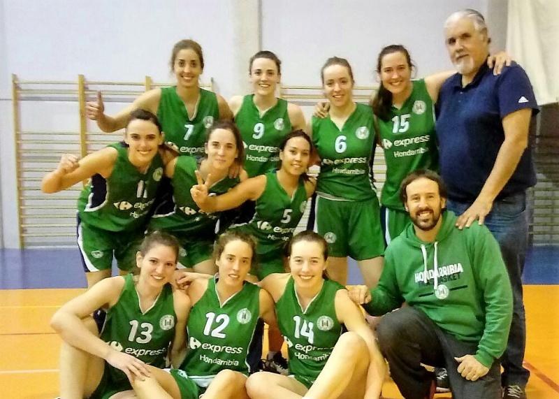 Azken unean irabazi du Hondarribia Ikasbasketek