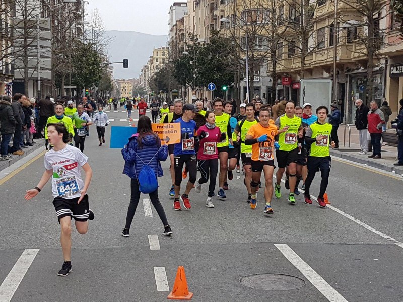 Bidasoan gelditu dira Irungo Maratoi Erdiko sari nagusiak