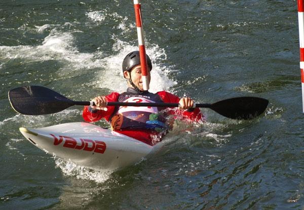 Hirugarren izan da Santiagotarrak Espainiako Slalom Txapelketan