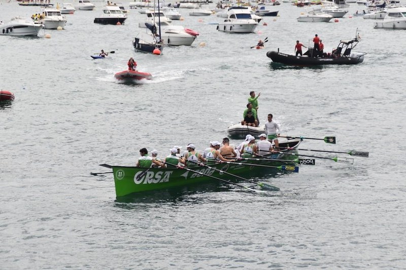 HONDARRIBIA BOSTGARREN KONTXAKO BANDERAREN LEHEN JARDUNALDIAN