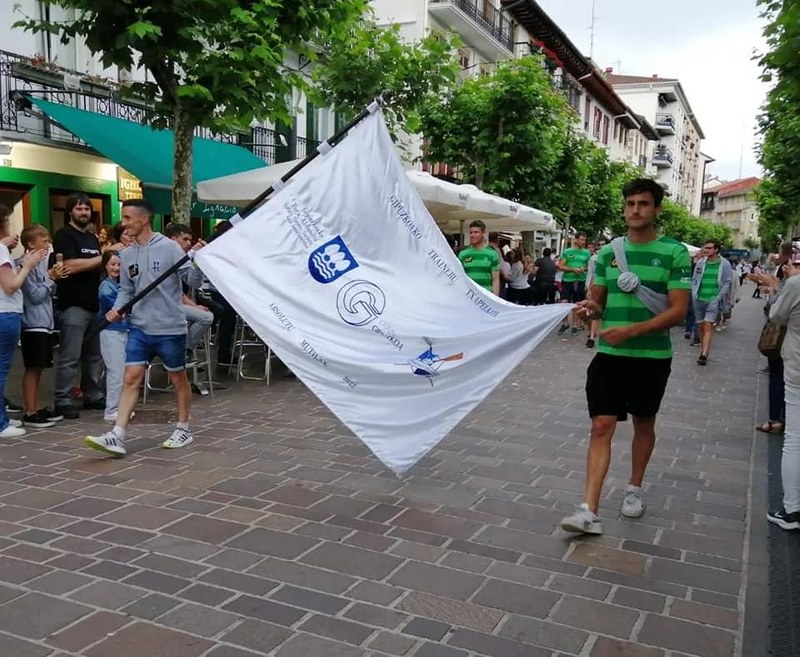 HONDARRIBIAK GIPUZKOAKO TXAPELKETAKO BANDERA IRABAZI DU