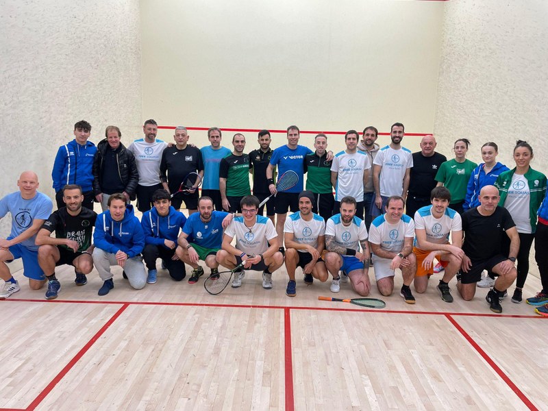 LUR ALAI SQUASH KLUBAK TALDEKAKO EUSKADIKO TXAPELKETA IRABAZI DU