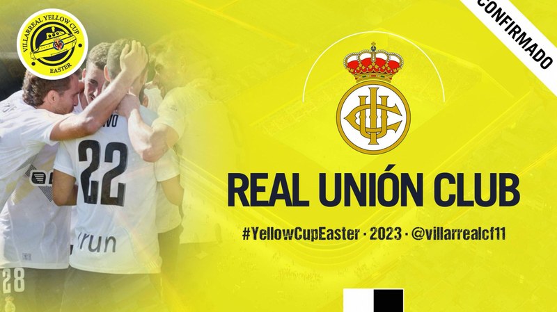 REAL UNIONGO INFANTILAK YELLOW CUP EASTER TXAPELKETAN