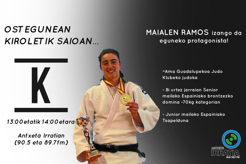 MAIALEN RAMOS | ELKARRIZKETA | KIROLETIK 2020-12-10